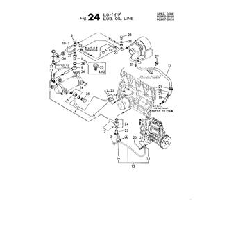 FIG 24. LUB. OIL PIPE