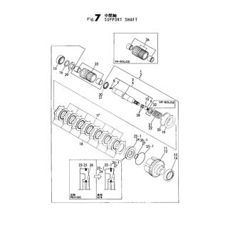 FIG 7. SUPPORT SHAFT