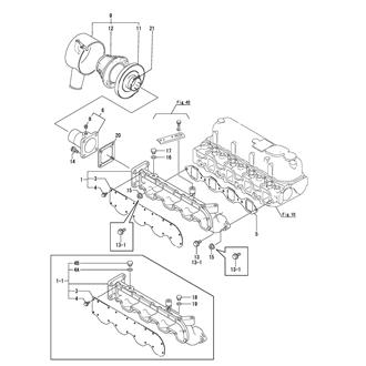 FIG 12. SUCTION MANIFOLD(4JHL-N)