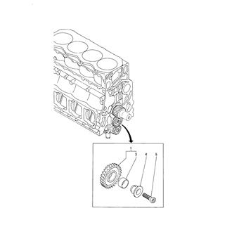 FIG 34. IDLE GEAR (LUB. OIL PUMP)