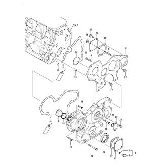 FIG 91. (2A)GEAR HOUSING(WITH HAND STARTING SPEC)(OPTIONAL)