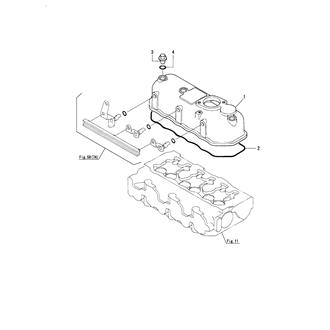 FIG 62. (12A)BONNET(WITH HAND STARTING SPEC)(OPTIONAL)