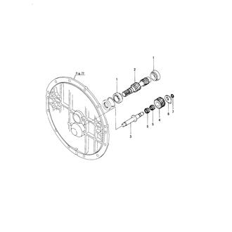 FIG 78. INPUT SHAFT & IDLE GEAR SHAFT