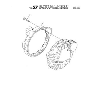 FIG 57. SPACER,FLYWHEEL HOUSING