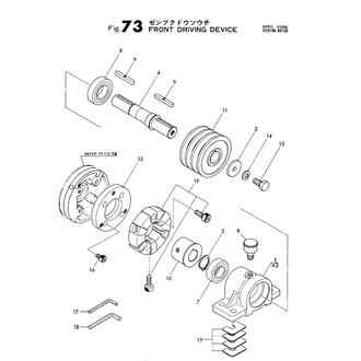 FIG 73. FRONT DRIVING DEVICE