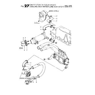 FIG 27. COOLING SEA WATER PIPE