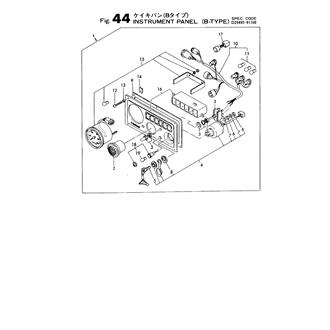 FIG 44. INSTRUMENT PANEL (B-TYPE)