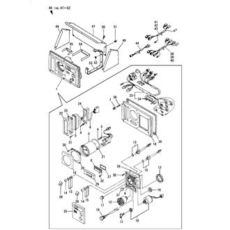 FIG 93. INSTRUMENT PANEL(B-TYPE,OPTIONAL,4LH-HTZ/DTZ)