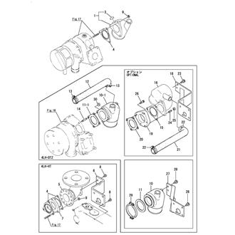 FIG 14. MIXING ELBOW & EXHAUST BEND