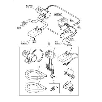 FIG 38. BILGE PUMP(DX,OPTIONAL)(UP TO 1993.11)