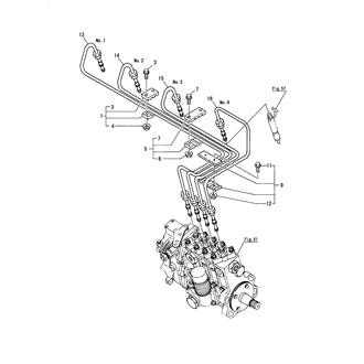 FIG 58. FUEL INJECTION PIPE(4LH-HT/HTZAY/DTZ)