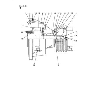 FIG 72. FPTO ELECTROMAGNETIC CLUTCH(BF501,OPTIONAL)