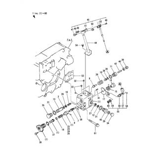 FIG 14. EB TROLLING(TROLLING VALVE)(YX-70,71-1,71-6)(FROM JUNE 1993)