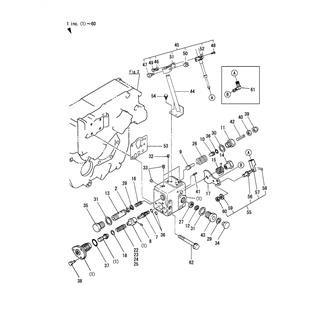 FIG 15. EB TROLLING(TROLLING VALVE)(YX-71-2)(FROM OCT. 1990)