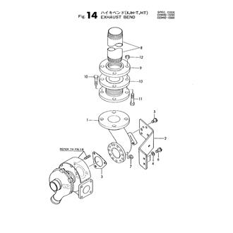 FIG 14. EXHAUST BEND