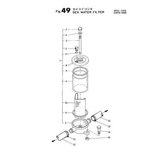 FIG 49. SEA WATER FILTER