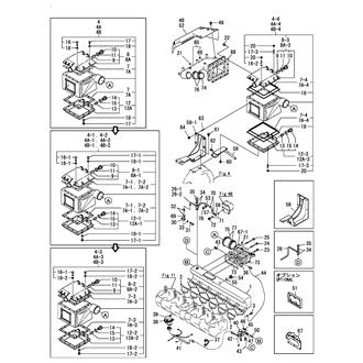 FIG 13. SUCTION MANIFOLD & INTER COOLER(6CX-ET/GT)