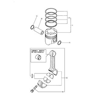 FIG 21. PISTON & CONNECTING ROD