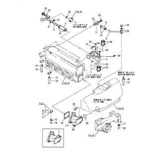 FIG 37. COOLING PIPE(FRESH WATER)(4CX-ET/GT)