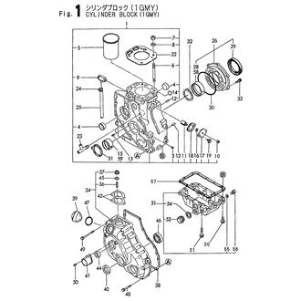 FIG 1. CYLINDER BLOCK(1GMY)