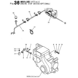 FIG 36. ENGINE STOP DEVICE(OPTIONAL)