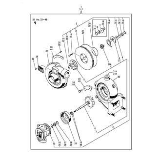 FIG 12. TURBINE(INNER PARTS)(6LY-UT,UTZY)