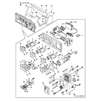 FIG 64. (52A)INSTRUMENT PANEL(D-TYPE)