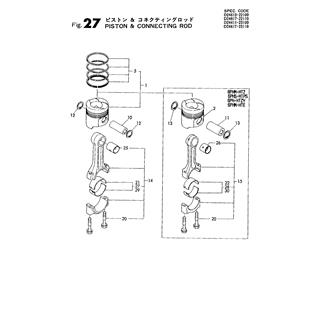 FIG 27. PISTON & CONNECTING ROD