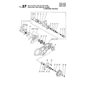 FIG 37. C.S.W PUMP & DRIVING DEVICE