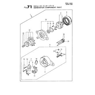 FIG 71. GENERATOR COMPONENT PART