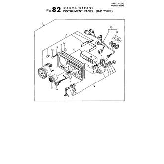 FIG 82. INSTRUMENT PANEL(B-2 TYPE)