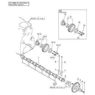 FIG 11. CAMSHAFT & DRIVING GEAR