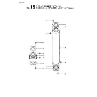 FIG 15. SILENCER & EXPANSION JOINT(OPTIONAL)