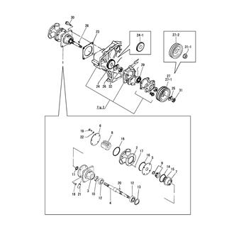 FIG 25. COOLING PUMP(SEA WATER)