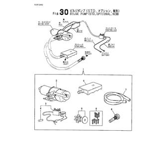 FIG 30. BILGE PUMP(STD,OPTIONAL,NEW)