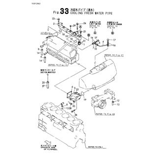 FIG 33. COOLING FRESH WATER PIPE