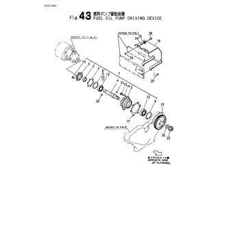 FIG 43. FUEL OIL PUMP DRIVING DEVICE