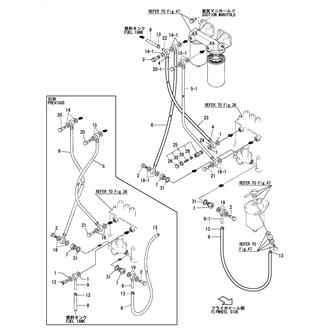 FIG 45. FUEL PIPE(6CA-ET)