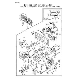 FIG 61. INSTRUMENT PANEL(6CA-GT,OPTIONAL)