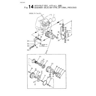 FIG 14. GOVERNOR VALVE(BX-TYPE,OPTIONAL,PREVIOUS)