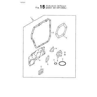 FIG 15. GASKET SET(OPTIONAL)