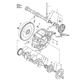 FIG 13. CAMSHAFT & CRANKSHAFT