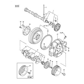 FIG 14. CAMSHAFT & CRANKSHAFT(4LH-UTZ,STZ)