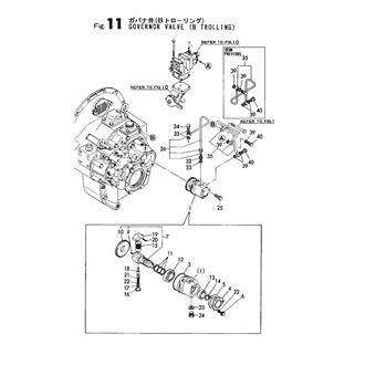 FIG 11. GOVERNOR VALVE (B-TROLLING)