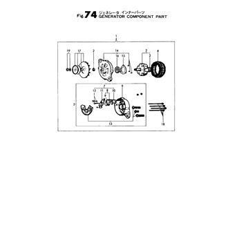 FIG 74. GENERATOR COMPONENT PART