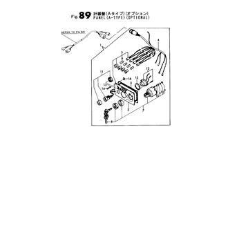 FIG 89. INSTRUMENT PANEL(A-TYPE,OPTION