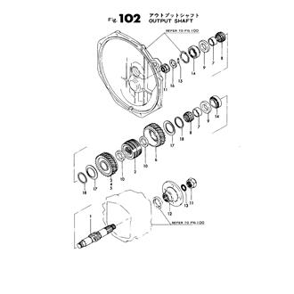 FIG 102. OUTPUT SHAFT