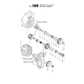 FIG 109. OUTPUT SHAFT