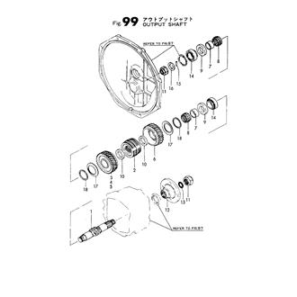 FIG 99. OUTPUT SHAFT