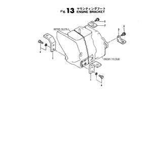 FIG 13. ENGINE BRACKET